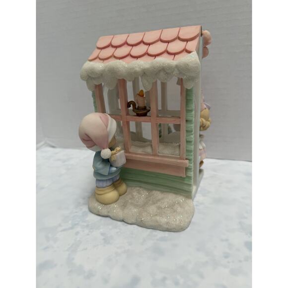 Precious Moments 2003 "Peace Love And Joy" Snow Wheel Enesco - Picture 5 of 7